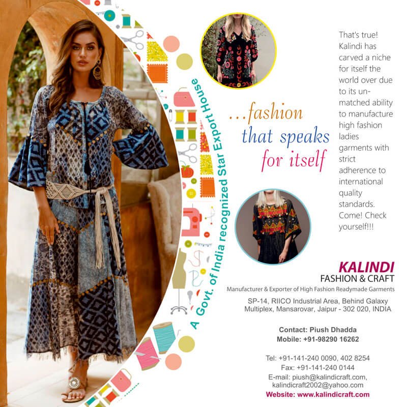 Magazine Ad Design - Kalindi Crafts