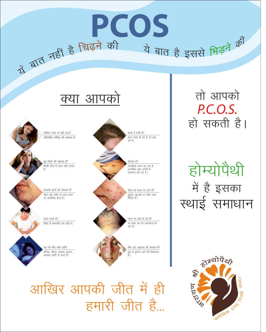 Poster Designing for Social Welfare - Narayan Sri Homeopathic Center