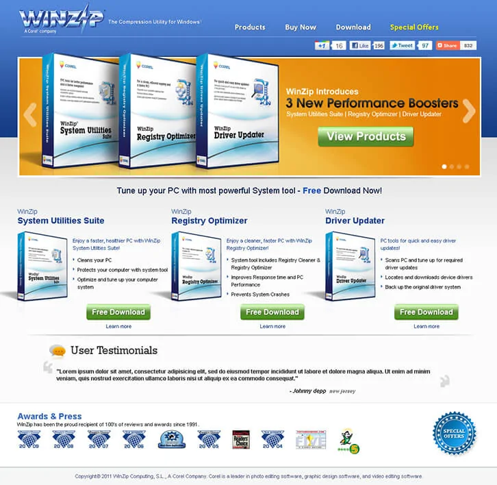 Winzip New Products Sell at Winzip.com
